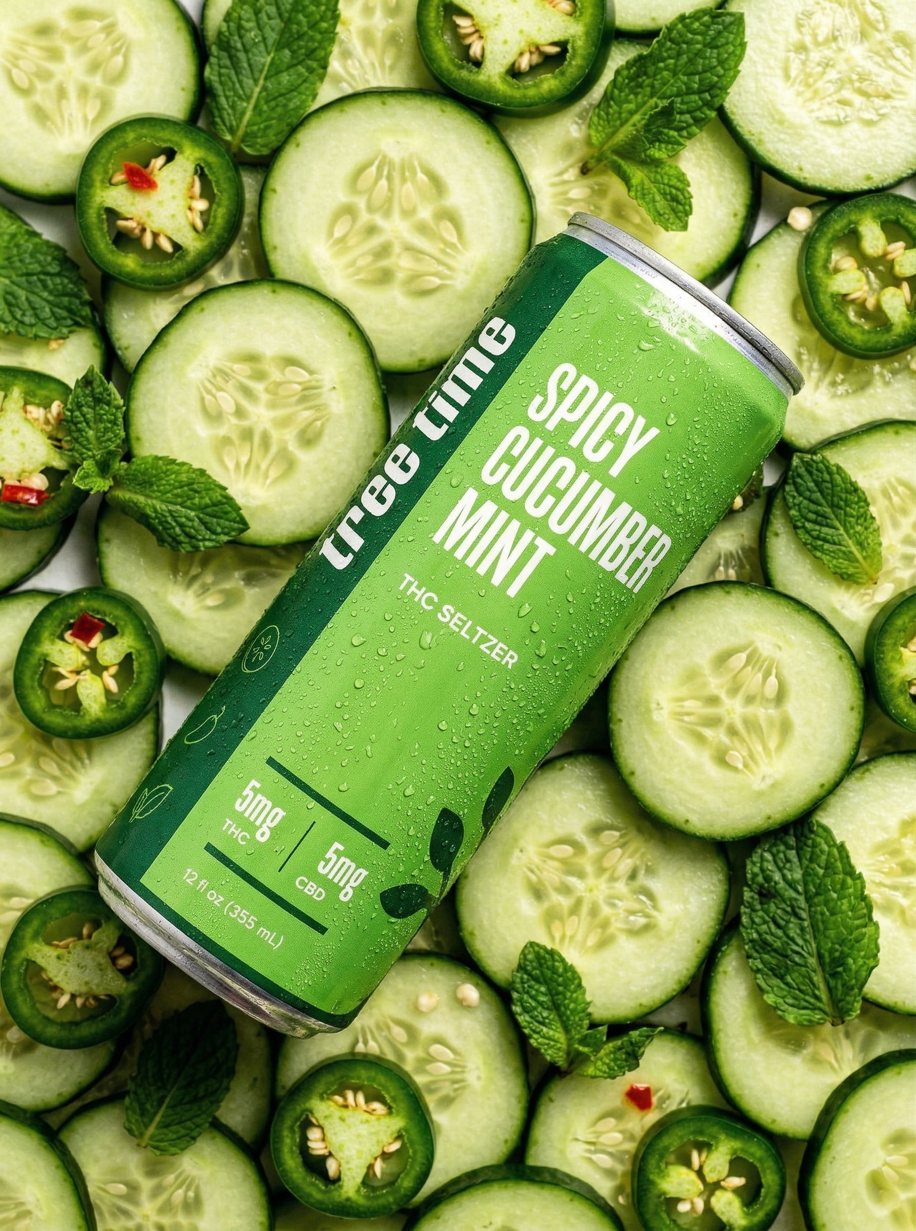 Spicy Cucumber Mint (5mg)