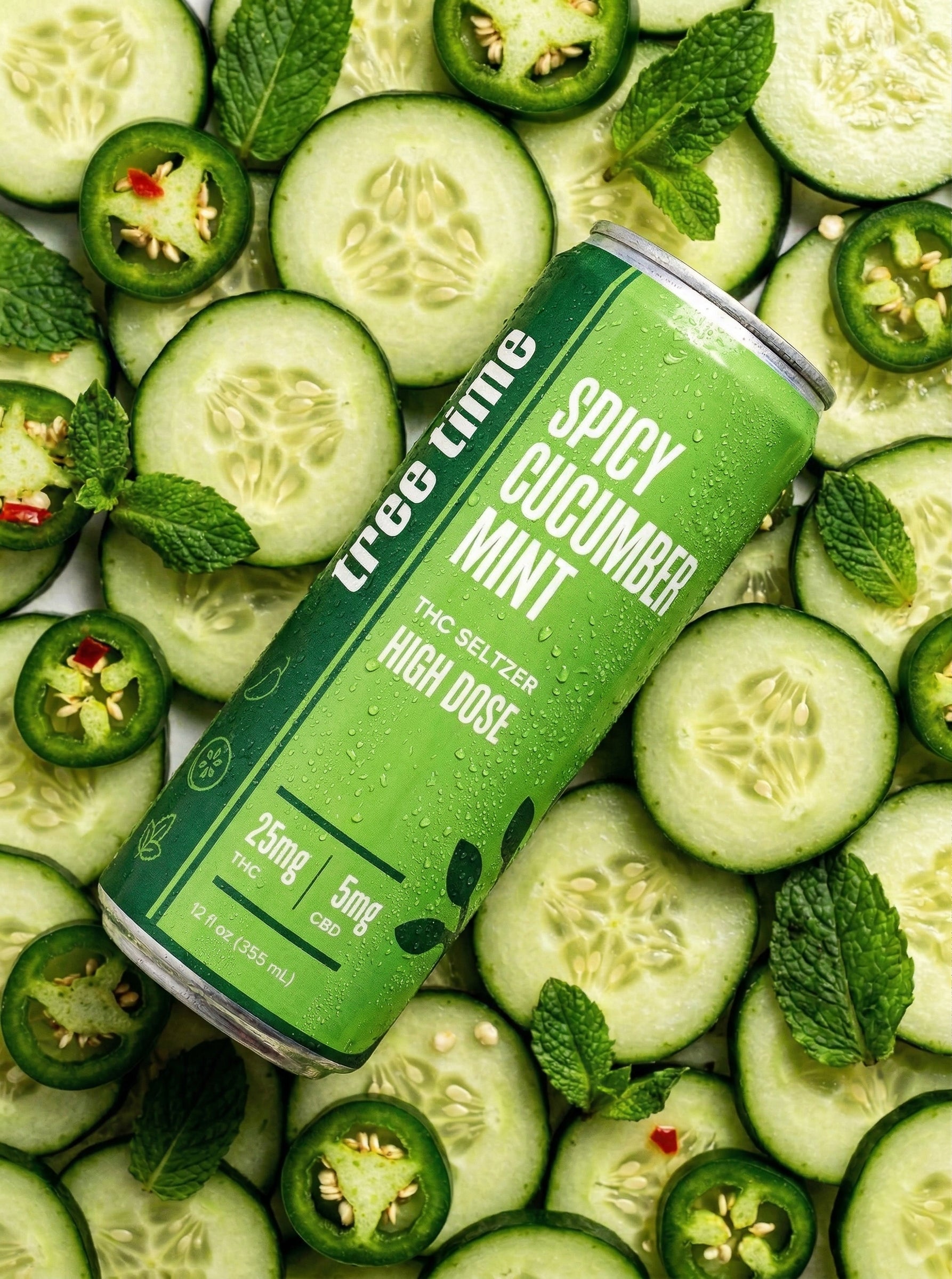 Spicy Cucumber Mint (25mg)