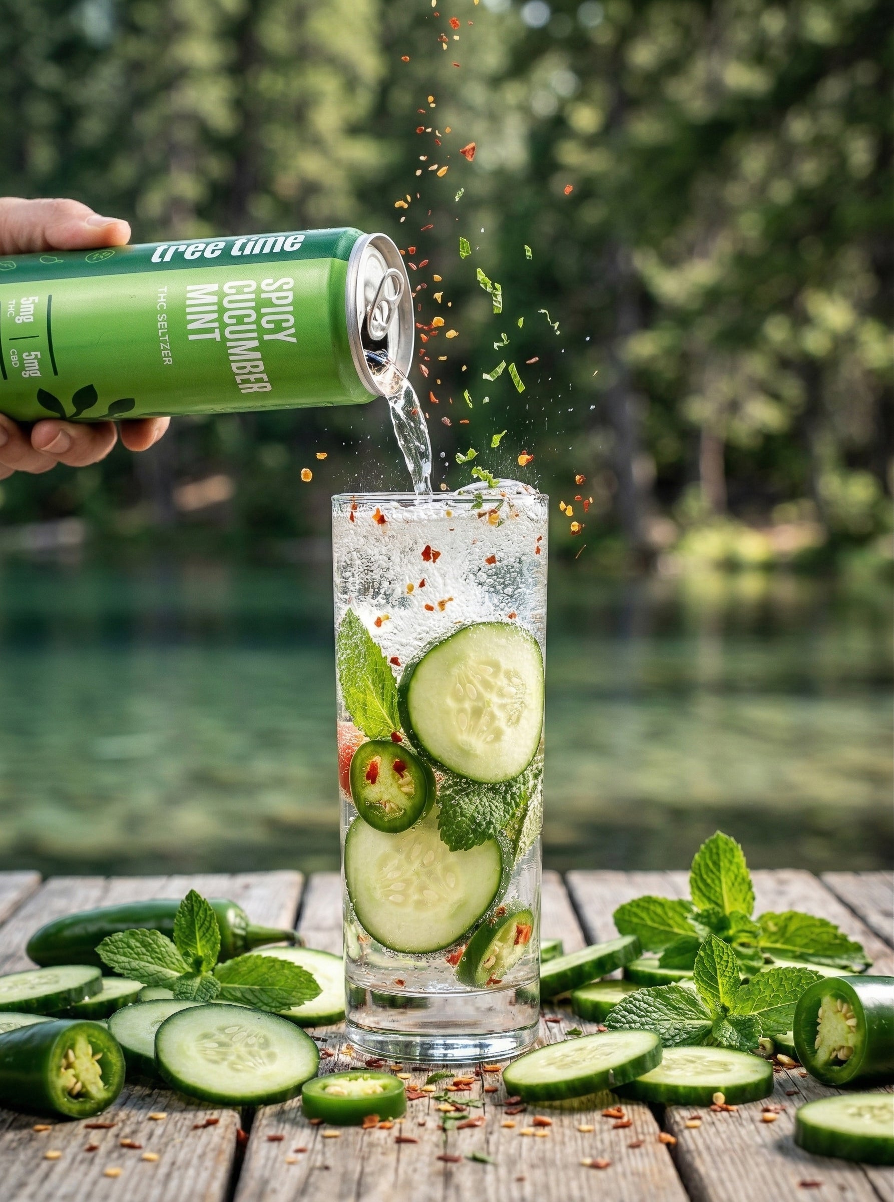 Spicy Cucumber Mint (5mg)