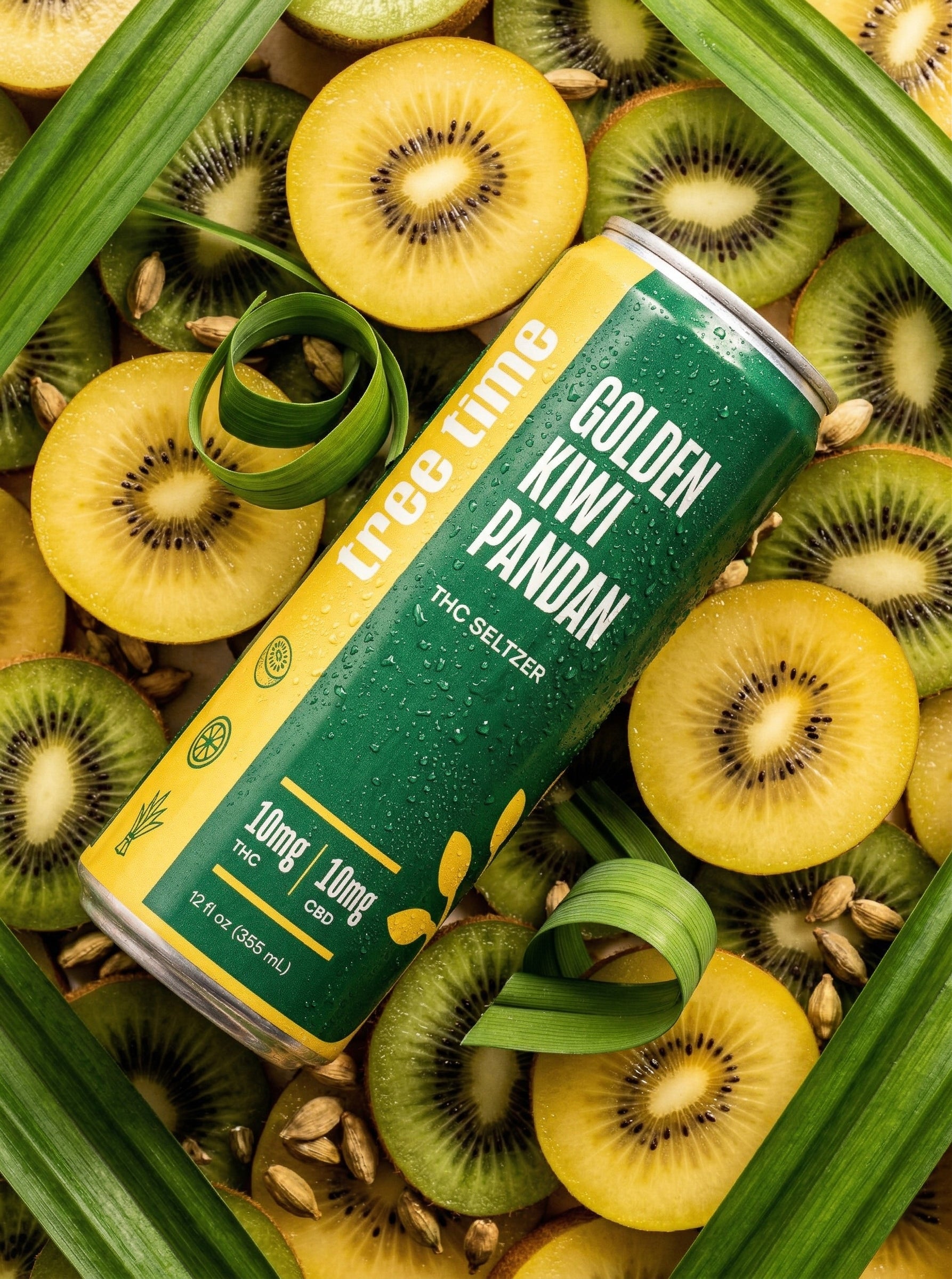 Golden Kiwi Pandan (10mg)