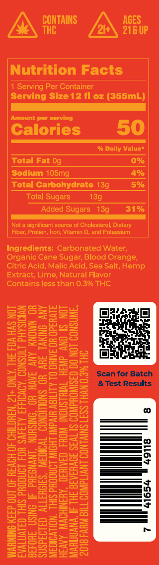 Blood Orange Lime (5mg)